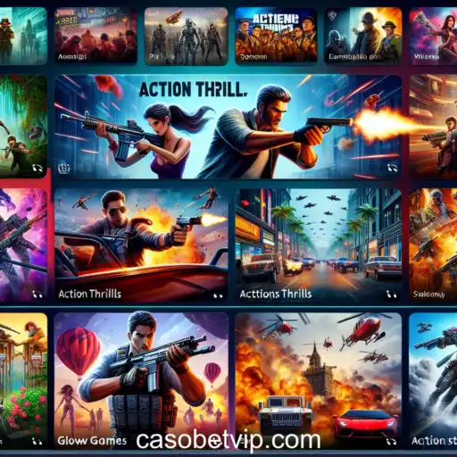Exploring the 'Action Thrills' of Online Gaming at Casobet